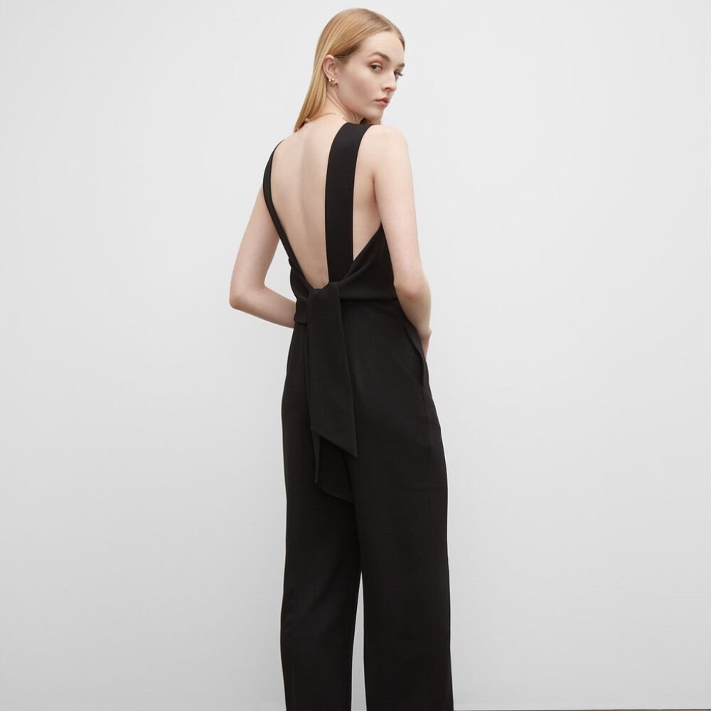 Club Monaco Tie Back Jumpsuit